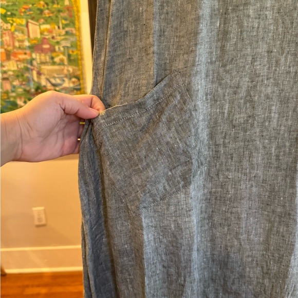 FLAX Linen Dress Size Small - Picture 4 of 4